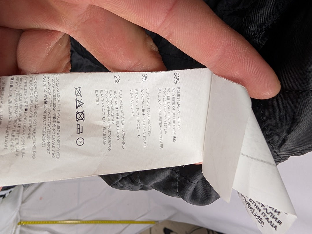 Rinascimento manteau long noir taille S