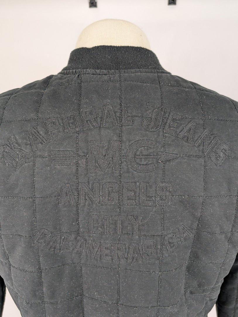 Veste matelassée noire Kaporal homme taille M