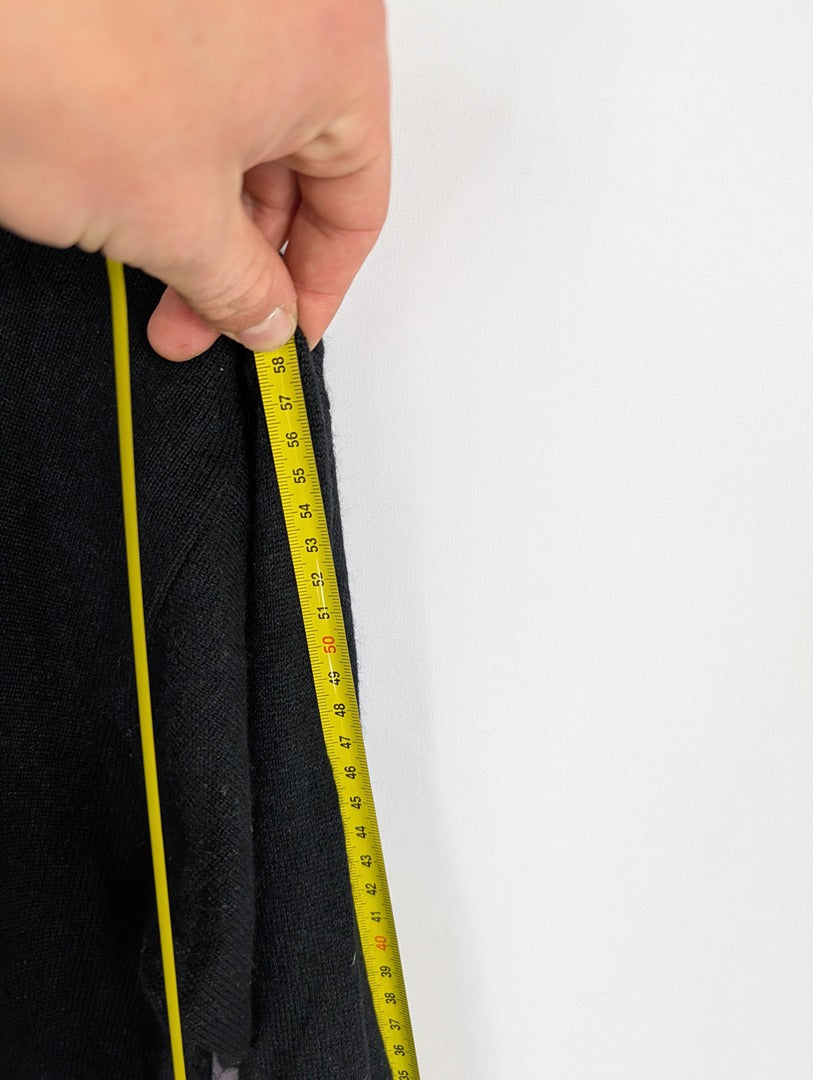 Pull noir en cachemire Smooth taille S