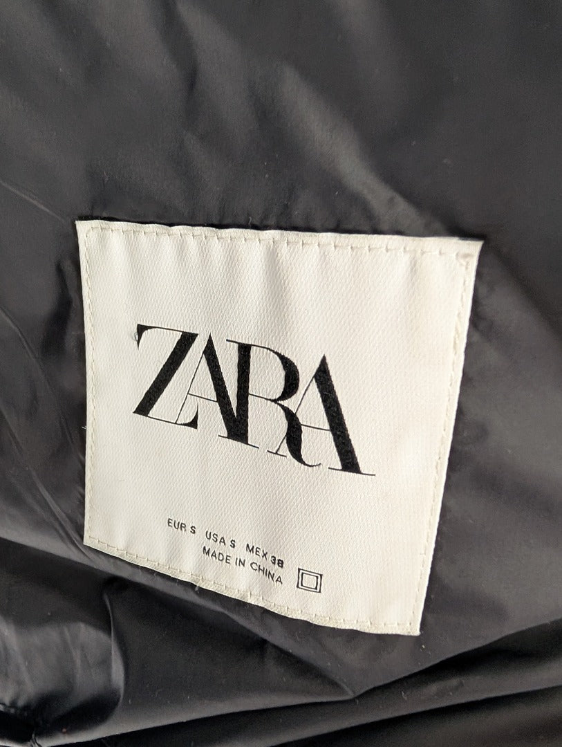 Veste matelassée noire Zara femme taille S