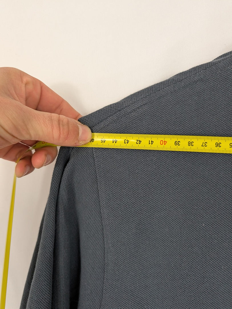 Polo Lacoste bleu marine 100% coton taille 5