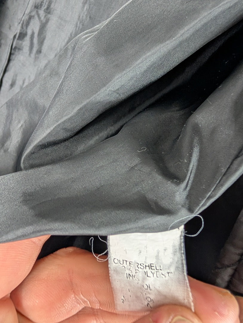 Veste matelassée noire Zara Man Basic M