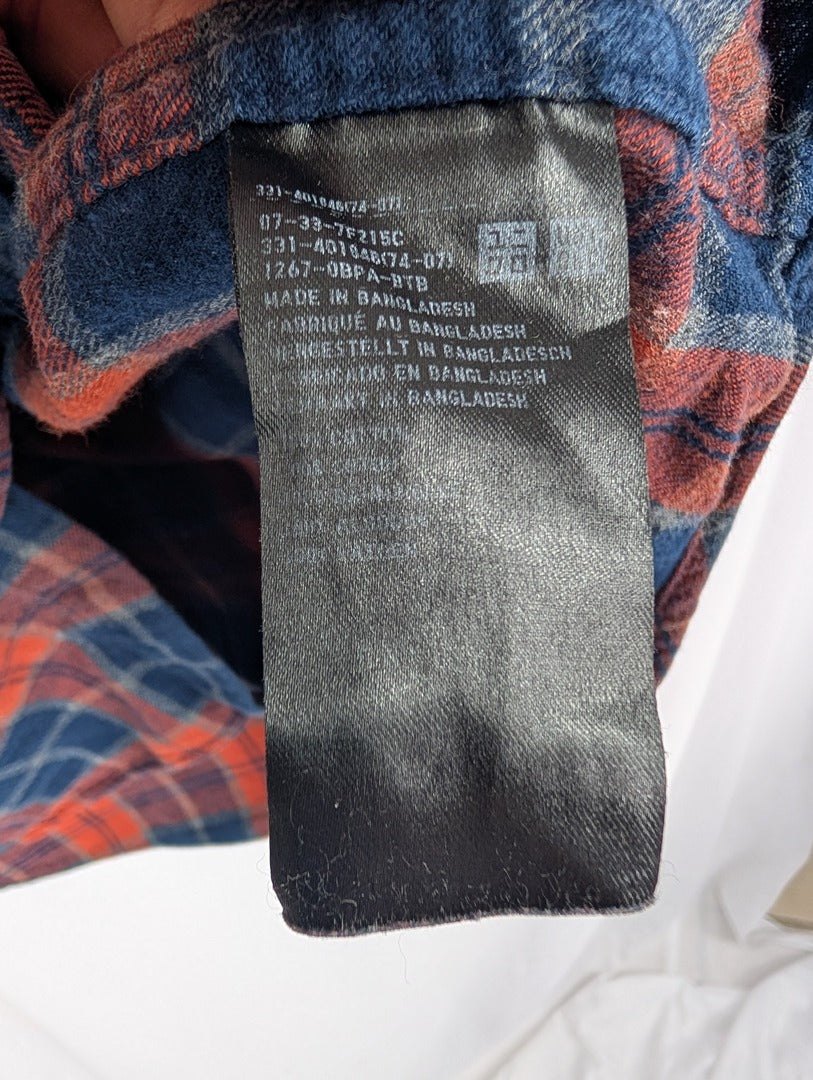 Chemise homme à carreaux Uniqlo taille L