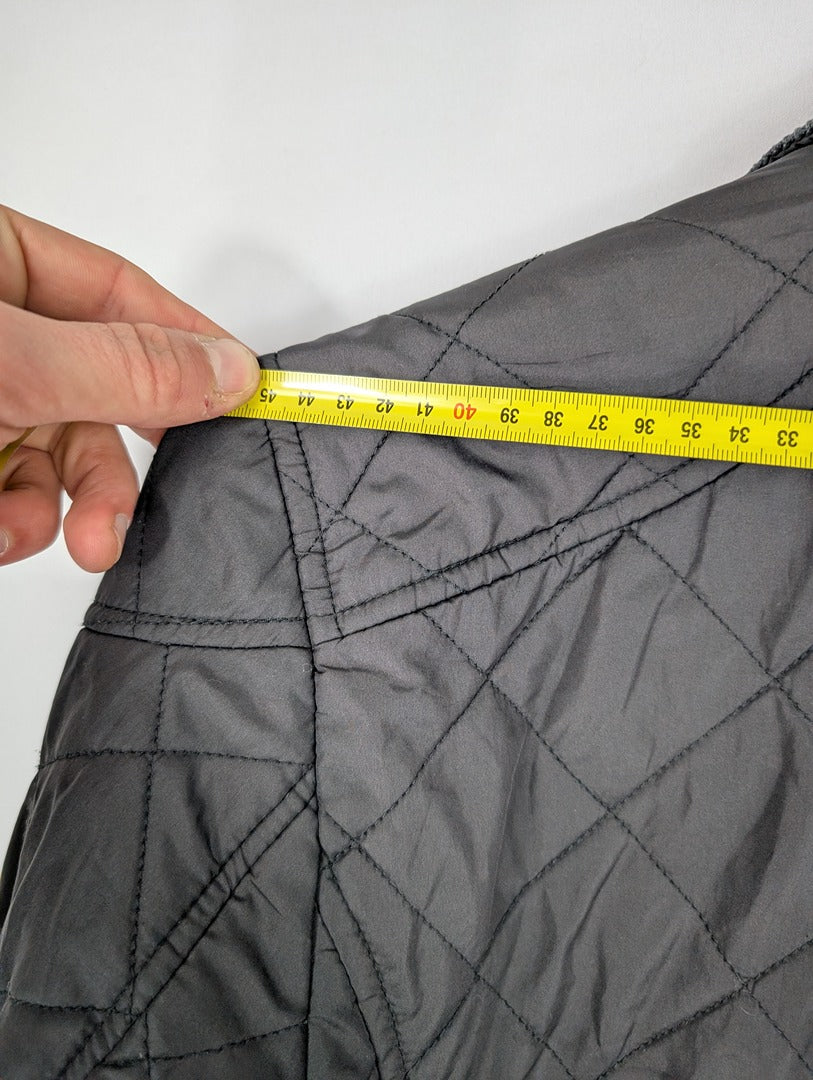 Veste matelassée noire Zara Man Basic M