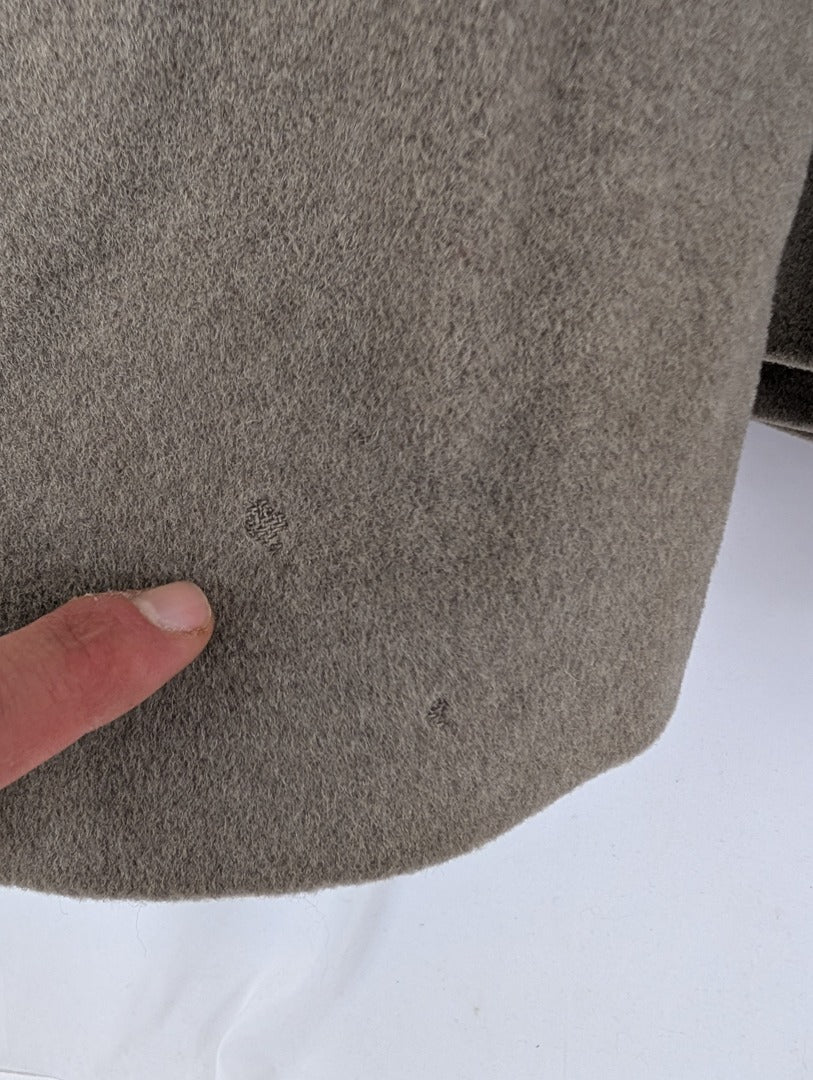 Manteau long en laine Hugo Boss beige