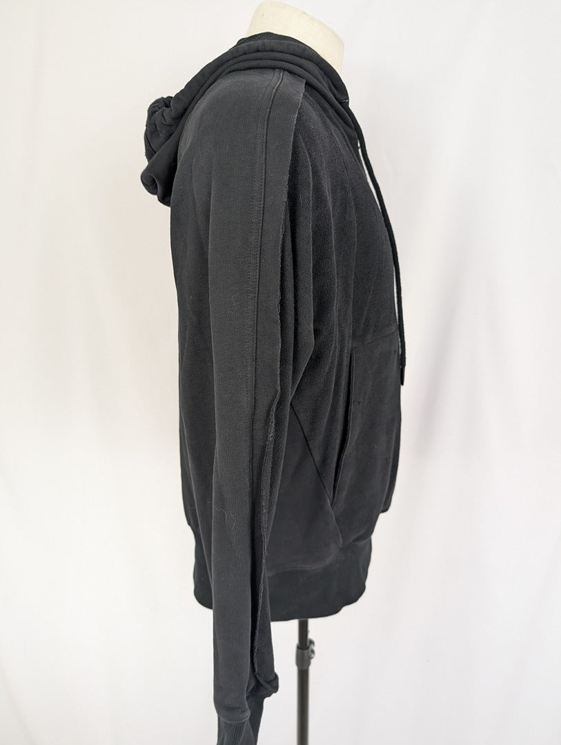 Sweat à capuche noir homme taille L Hodtob