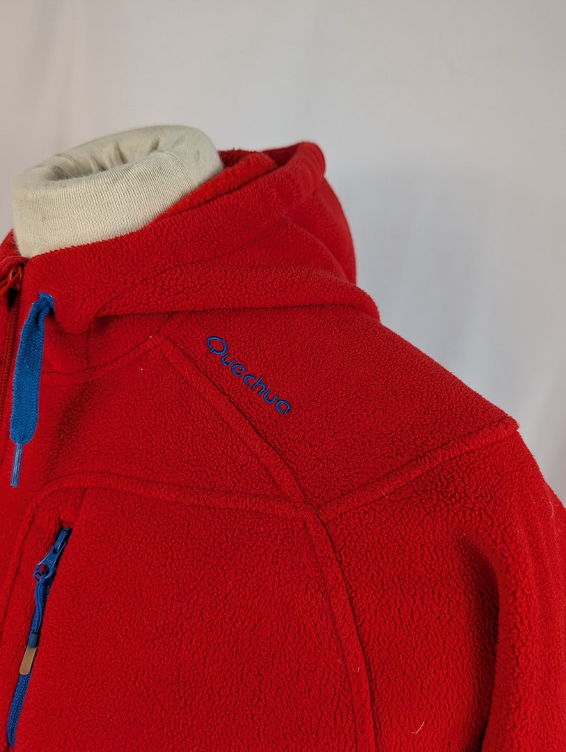 Veste polaire rouge Quechua taille M