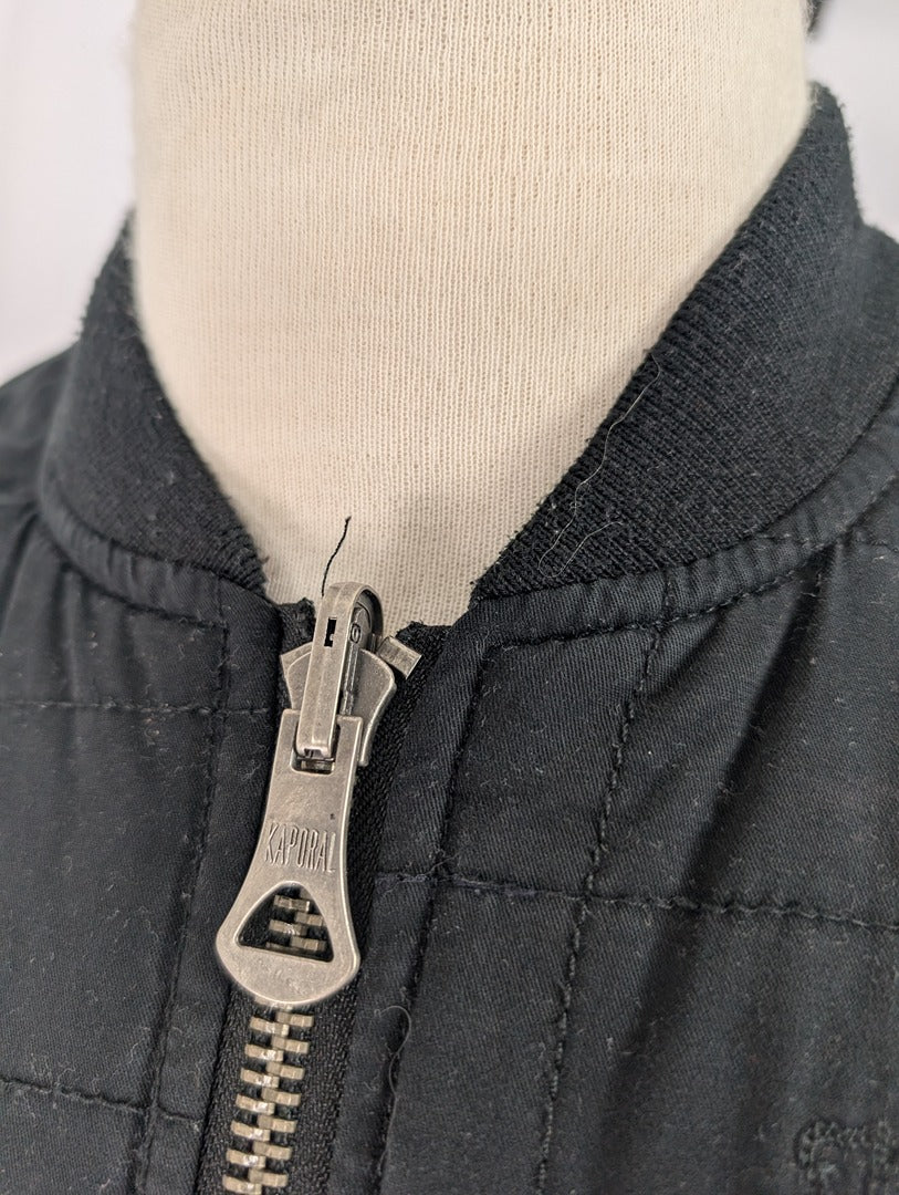 Veste matelassée noire Kaporal homme taille M