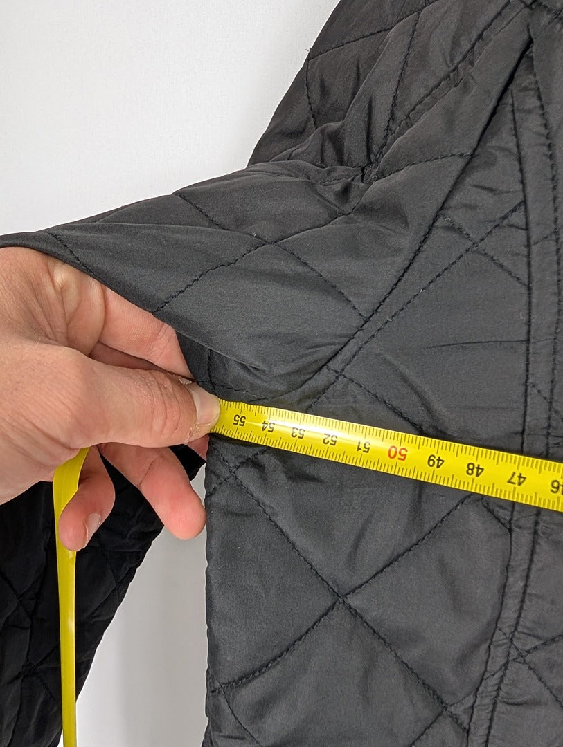 Veste matelassée noire Zara Man Basic M