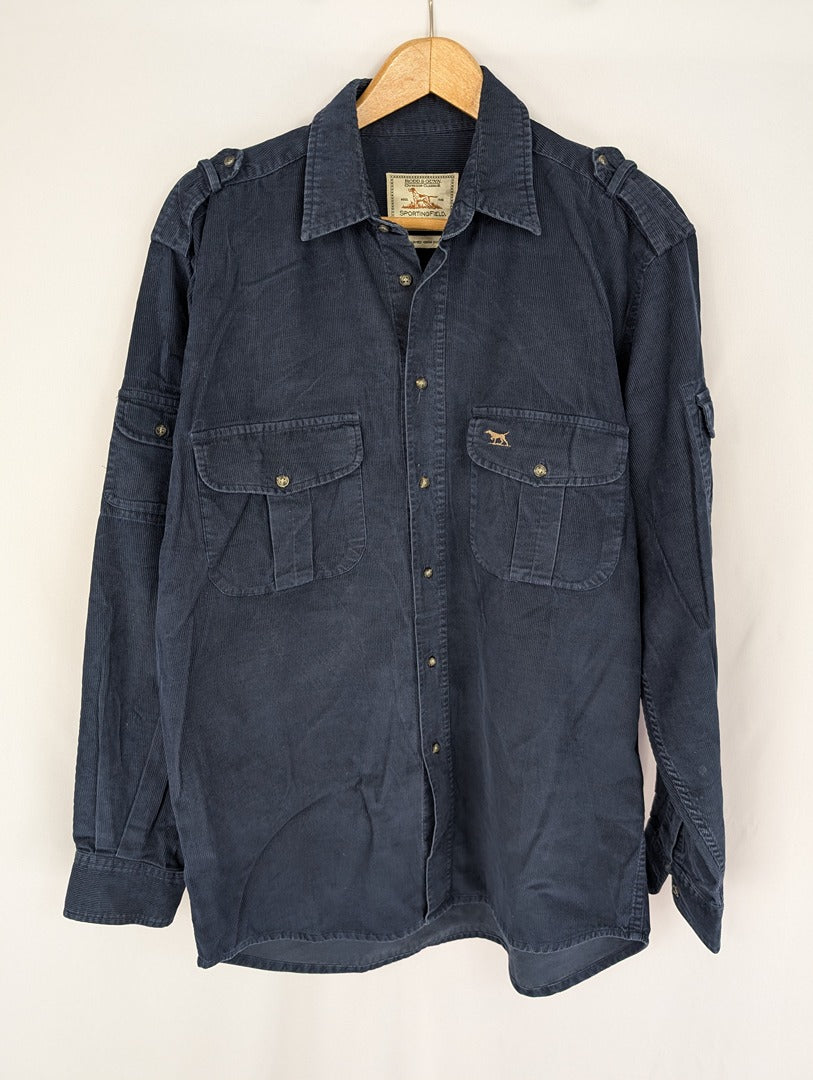 Chemise veste homme Rodd & Gunn bleu marine M