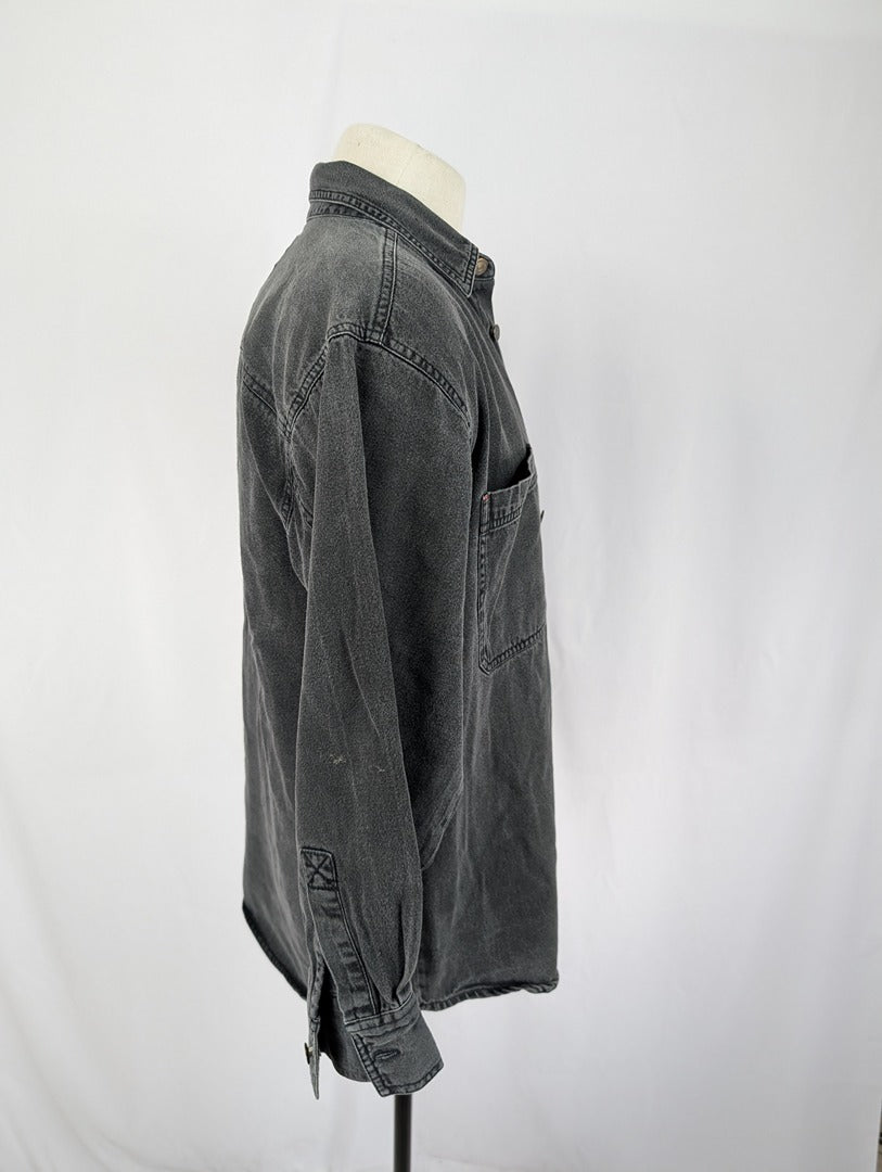 Chemise Levi's en denim gris taille L coton