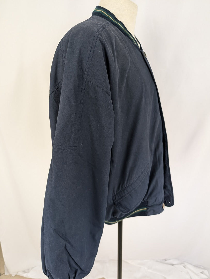 Blouson Teddy Vintage - L - Marine