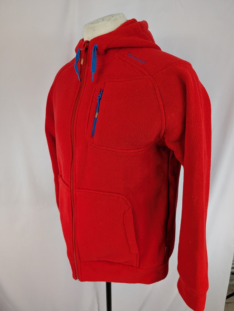 Veste polaire rouge Quechua taille M