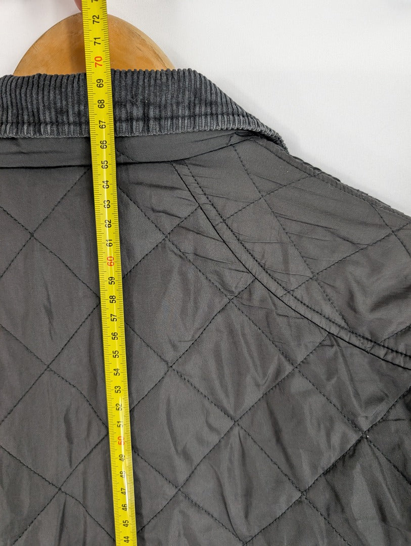 Veste matelassée noire Zara Man Basic M