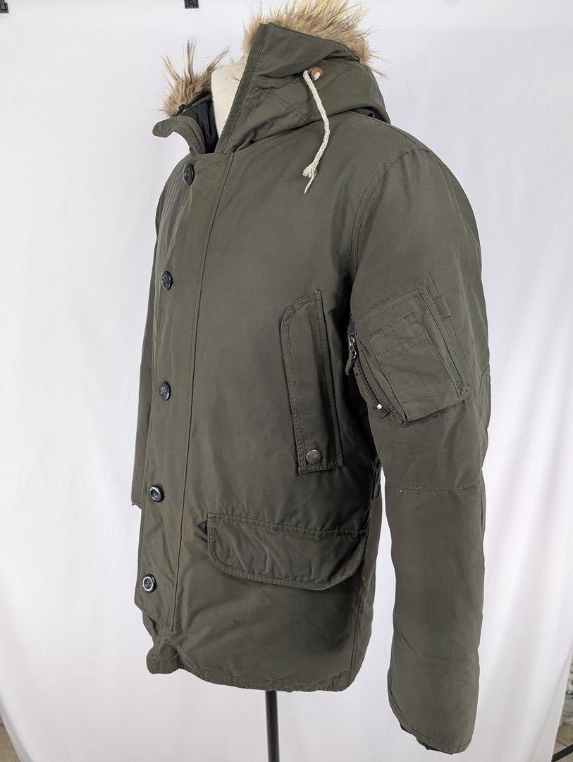 Parka homme Gant Beecher Down kaki taille S