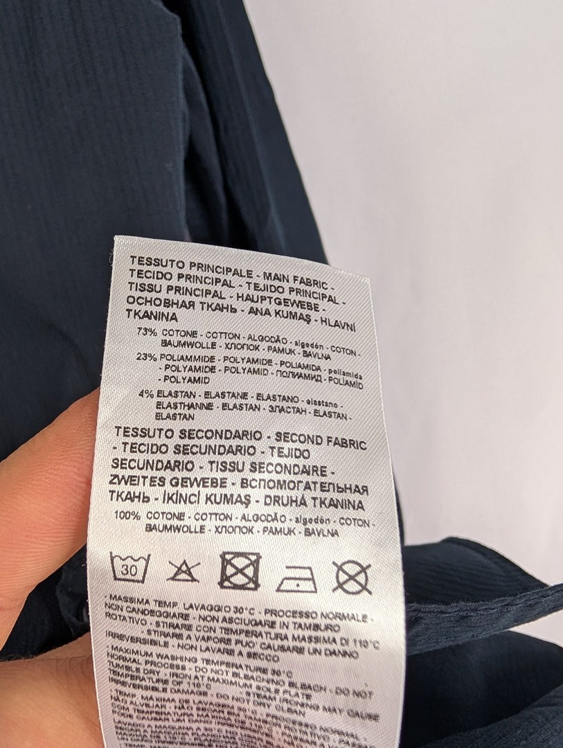 Chemise homme Armani Exchange bleu marine slim L