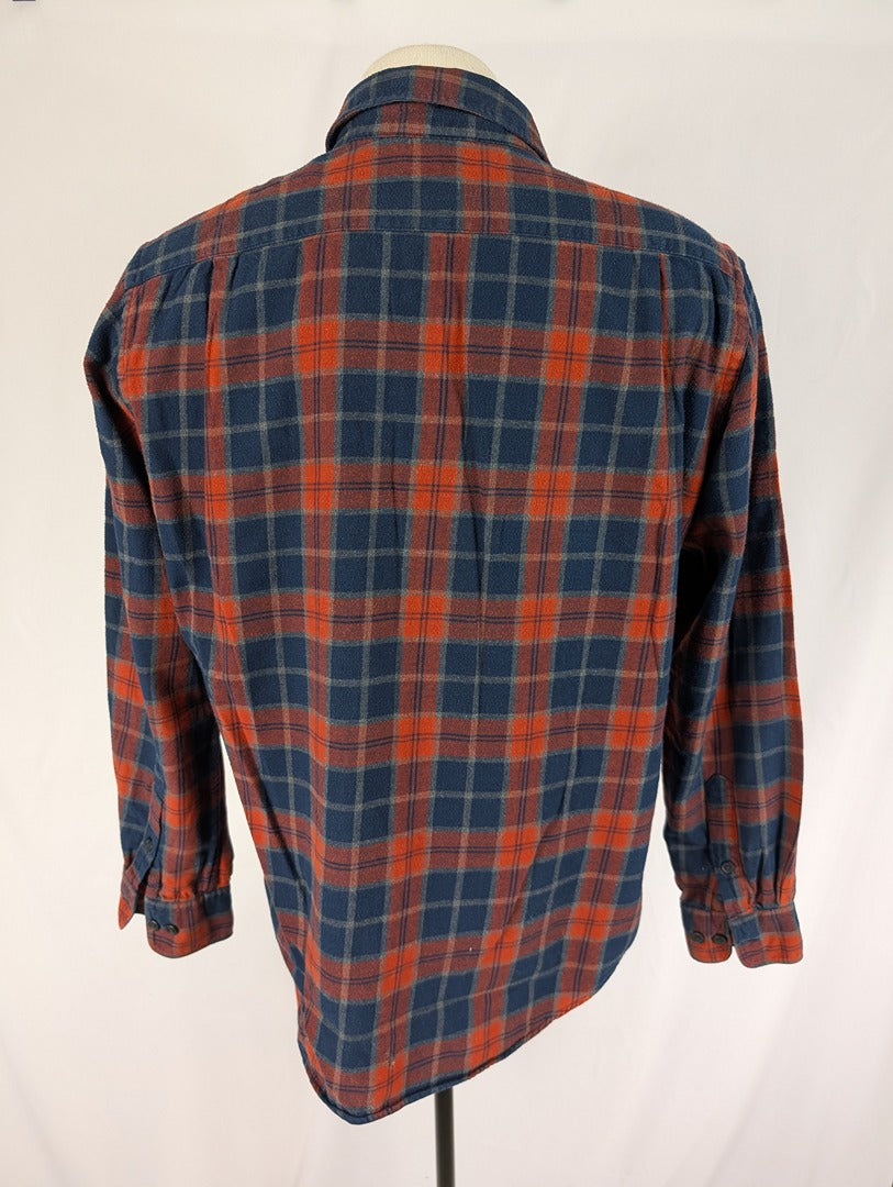 Chemise homme à carreaux Uniqlo taille L