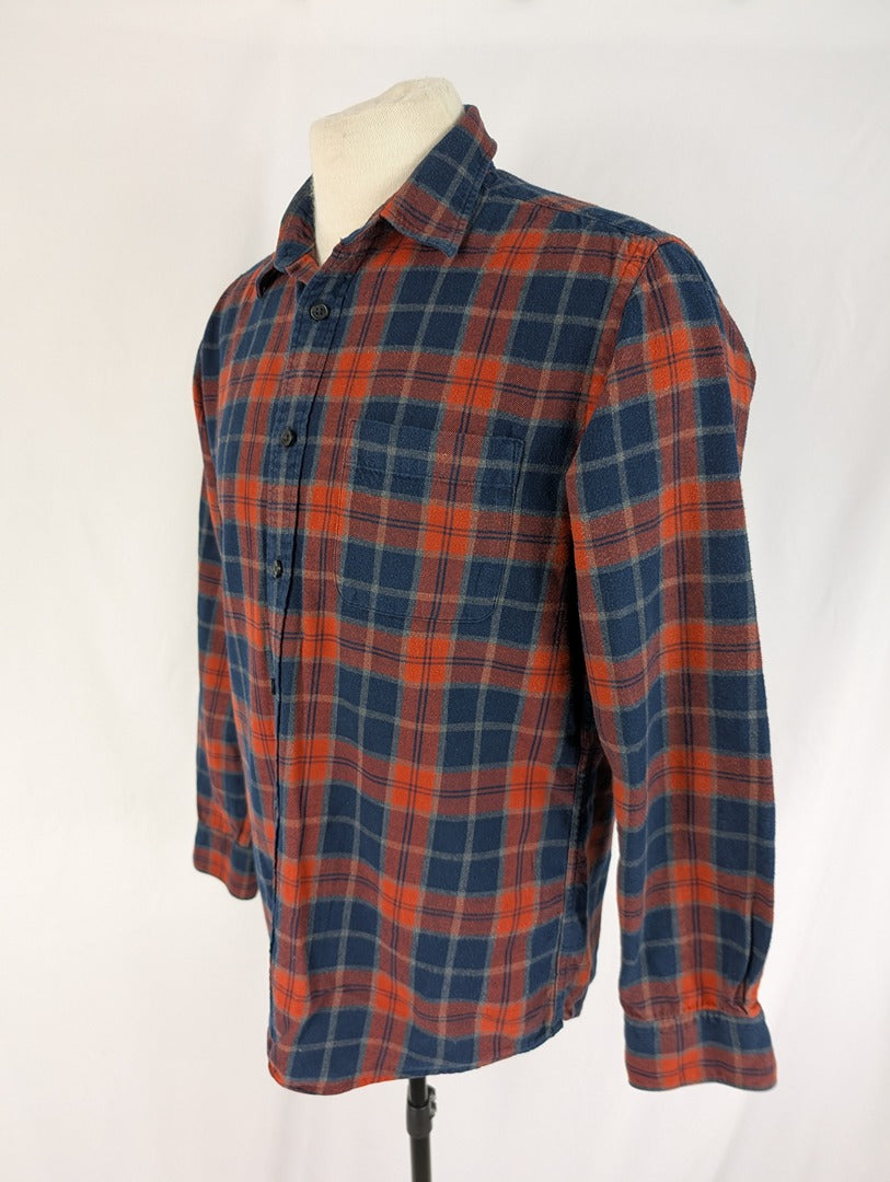 Chemise homme à carreaux Uniqlo taille L