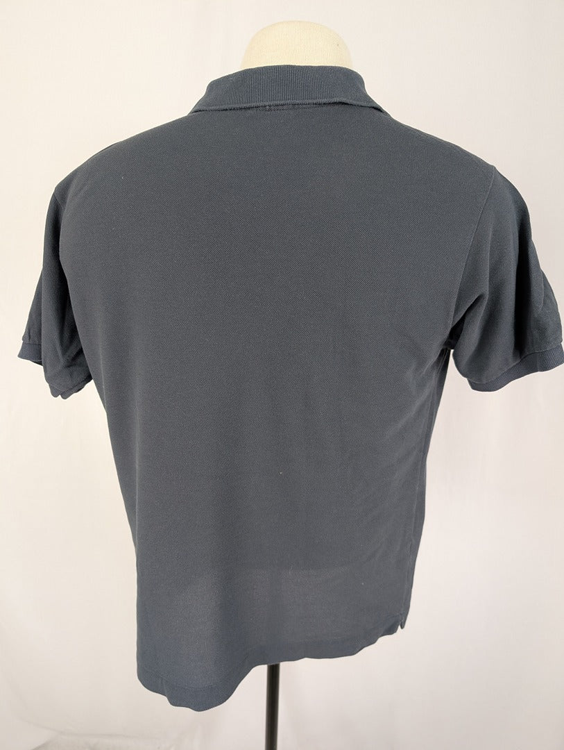 Polo Lacoste bleu marine 100% coton taille 5