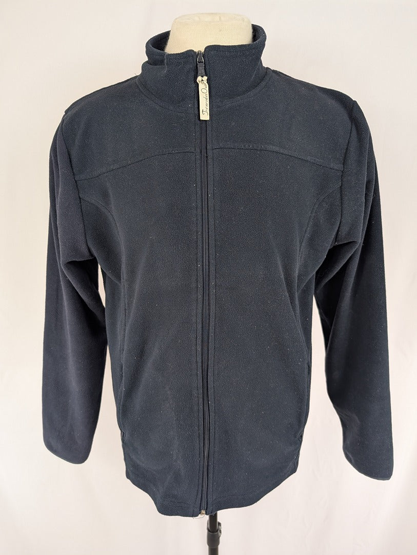 Veste polaire homme Trésors des Océans Xxl bleu marine