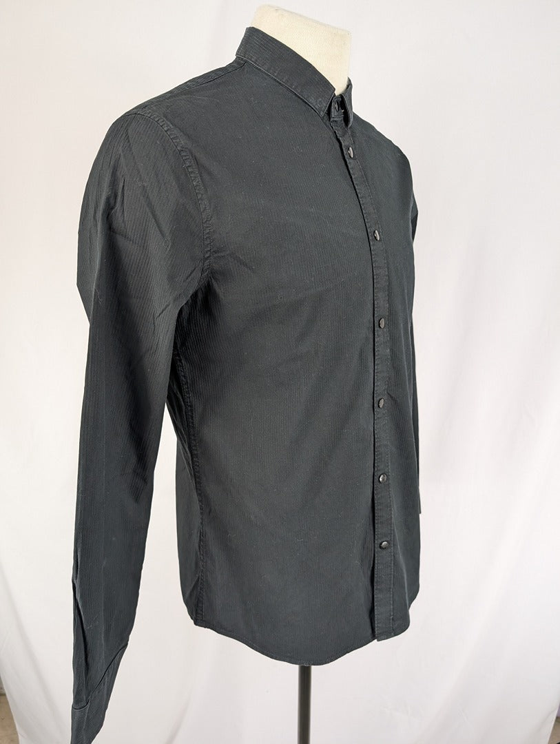 Chemise noire Armani Exchange homme taille L