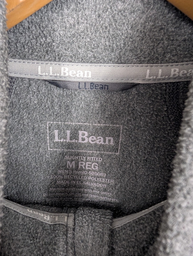L.l.bean Veste polaire grise homme M