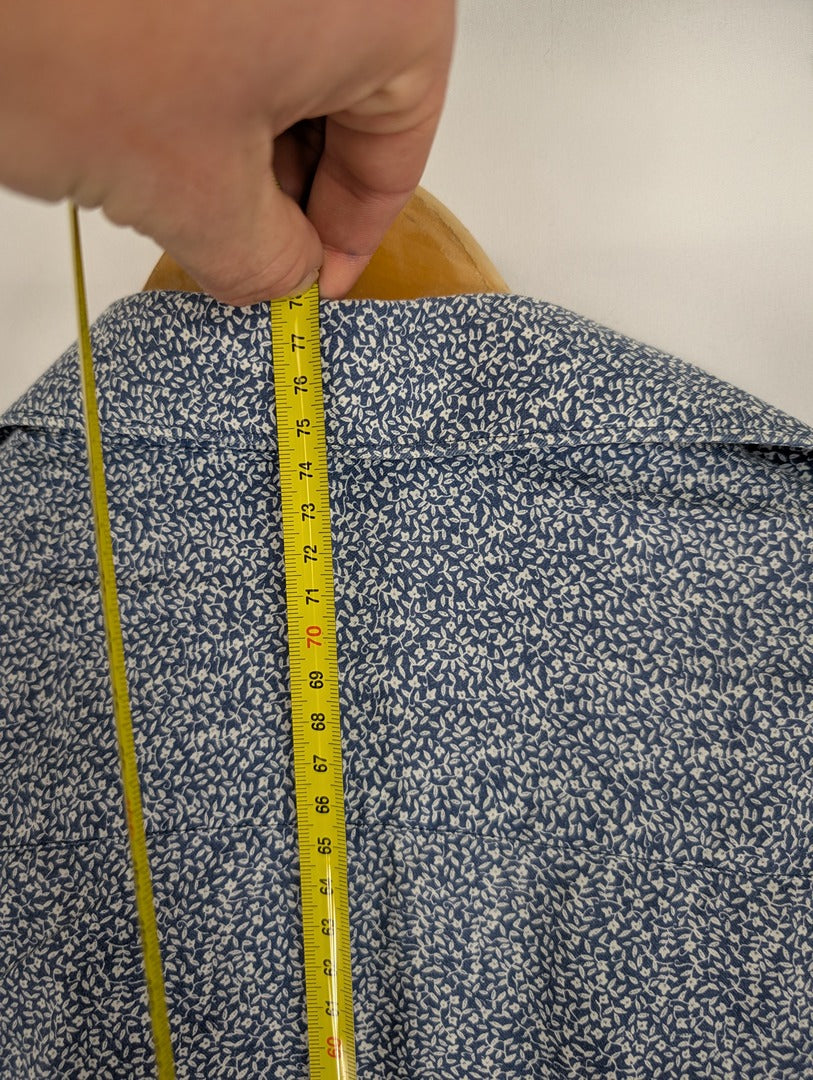 Chemise homme imprimée Spontini coton taille 39/40