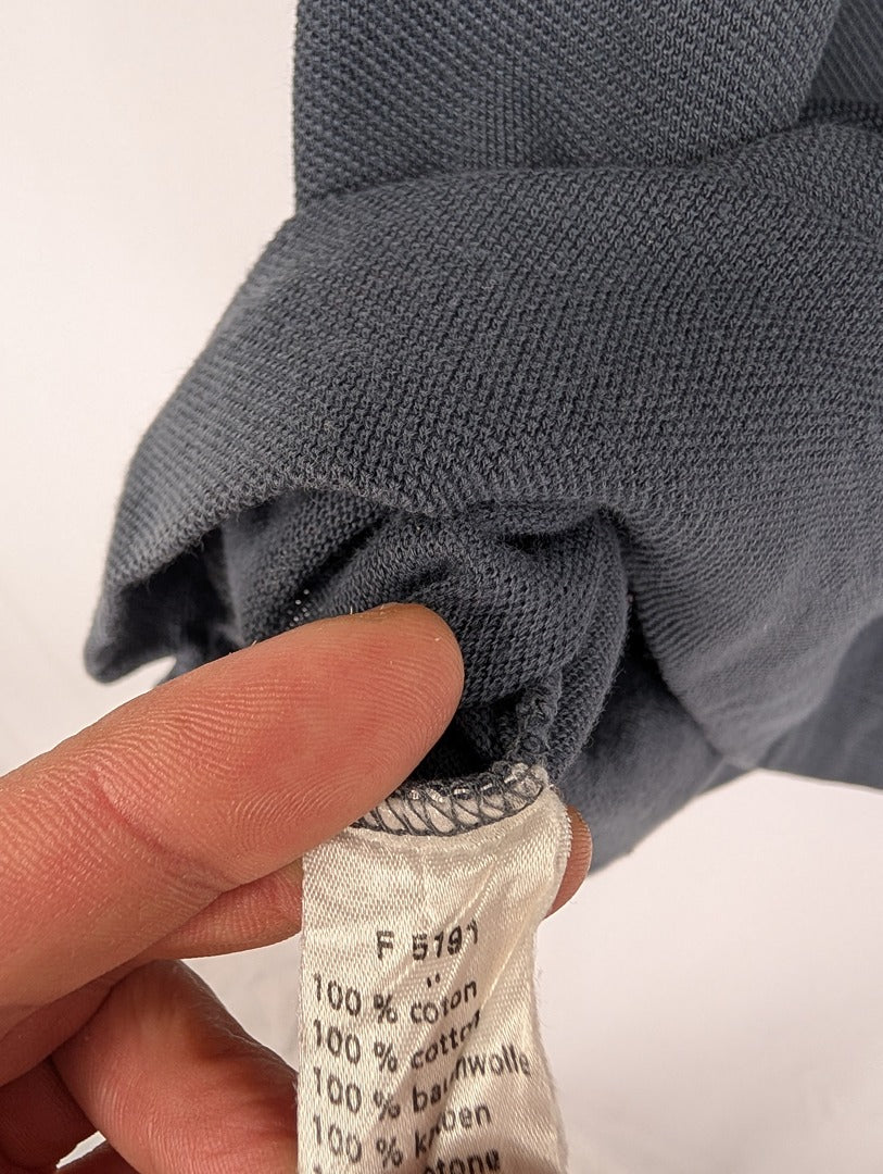 Polo Lacoste bleu marine 100% coton taille 5