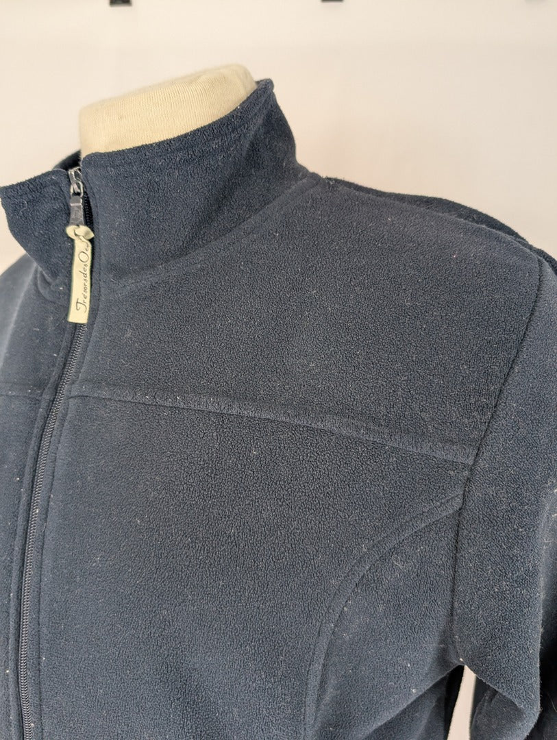 Veste polaire homme Trésors des Océans Xxl bleu marine