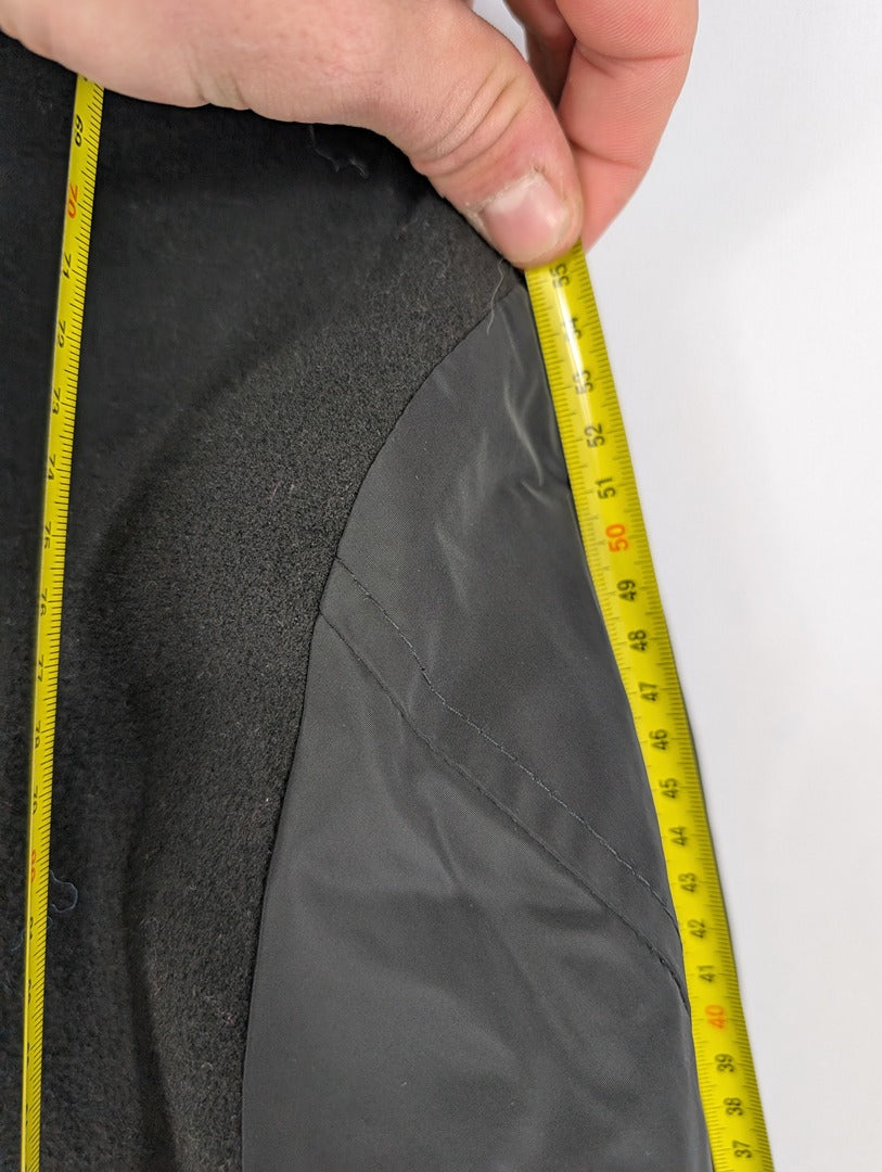 Rinascimento manteau long noir taille S