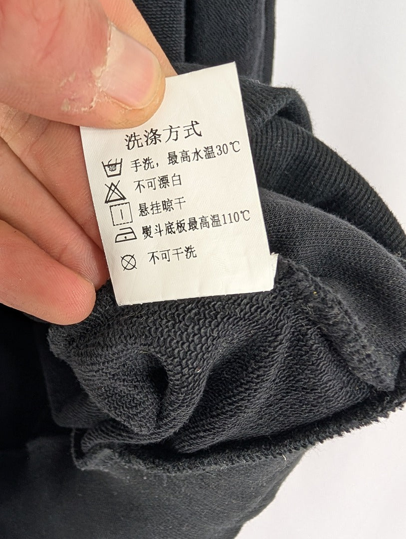 Sweat à capuche noir homme taille L Hodtob