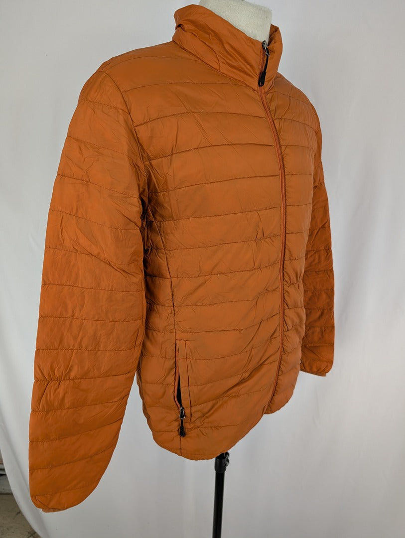 Veste Matelassée Orange Hawke&co Homme M