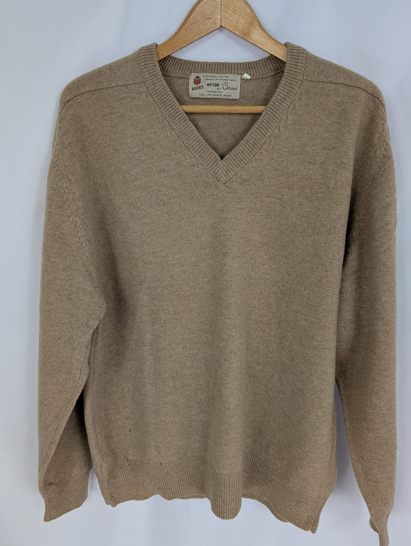 Sweat À Col V Harris Wilson - Xl - Marron