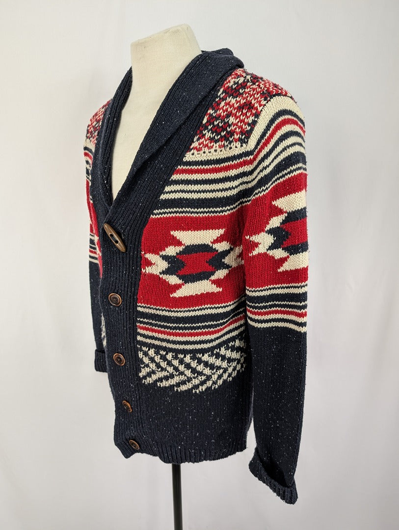 Gilet homme Tommy Hilfiger Denim tricoté à motifs