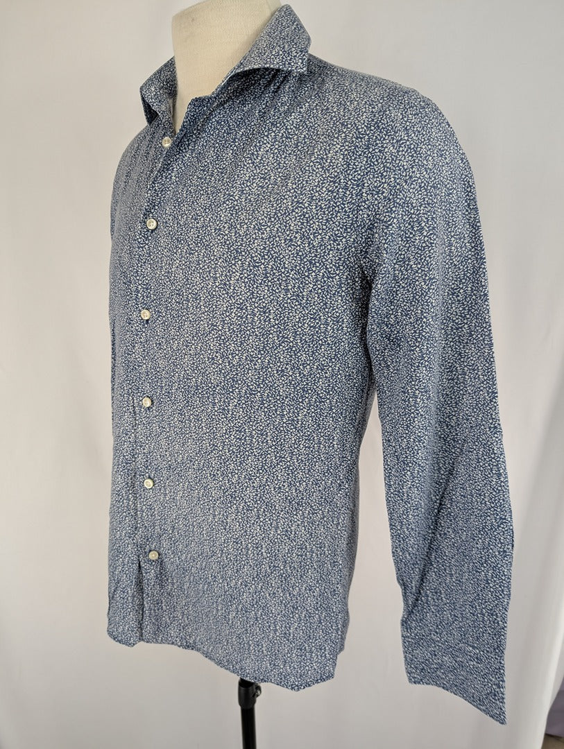 Chemise homme imprimée Spontini coton taille 39/40