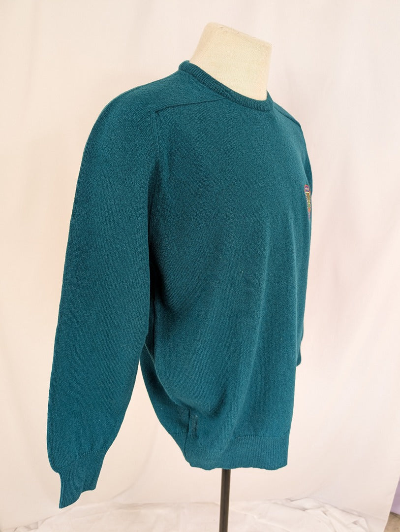 Sweats A Col V Vintage - L - Vert