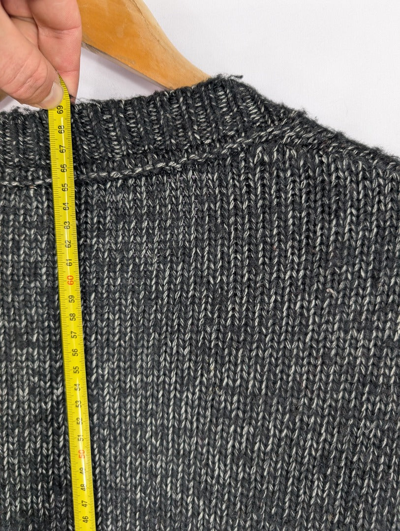 Pull Redskins homme gris chiné taille M